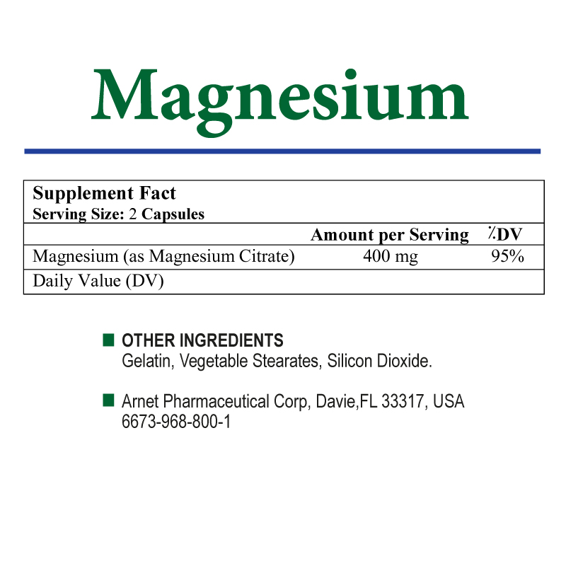 Magnesium facts