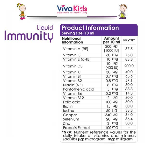 Immunity liquid facts